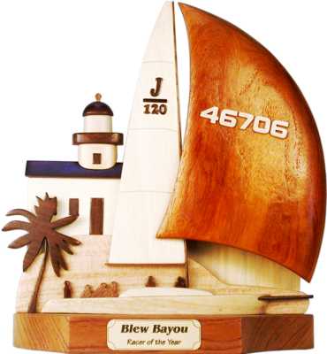 J120 sailing trophy
