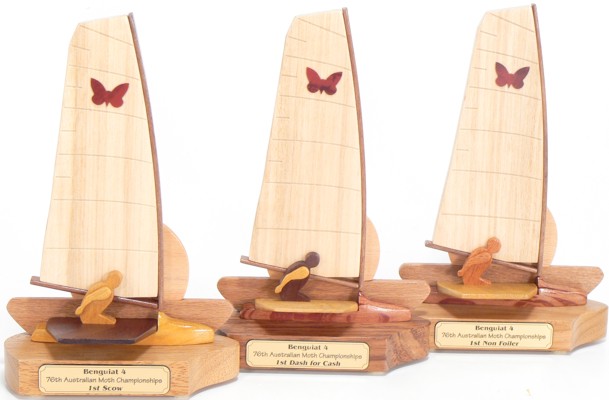 moth sailing trophies