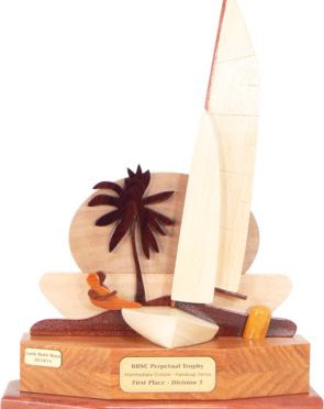 tropical dinghy perpetual sailing trophy